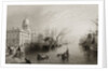 The Custom House, Dublin by William Henry (after) Bartlett