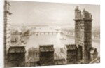The River Shannon and Limerick from the Cathedral Tower, County Limerick by William Henry Bartlett