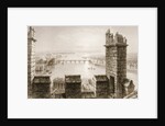 The River Shannon and Limerick from the Cathedral Tower, County Limerick by William Henry Bartlett