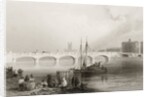 Wellesley Bridge, Limerick, Ireland by William Henry (after) Bartlett