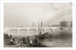 Wellesley Bridge, Limerick, Ireland by William Henry (after) Bartlett
