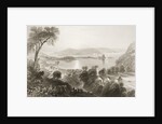 Larne, County Antrim, Northern Ireland by William Henry (after) Bartlett