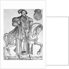 King Henry VIII on horseback by English School