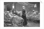 Miss Nightingale in the Barrack Hospital at Scutari, c.1880 by English School