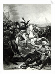 Portrayal of Napoleon as the Conquering Hero in Egypt by French School
