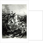 Portrayal of Napoleon as the Conquering Hero in Egypt by French School