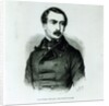 Portrait of Louis-Napoleon Bonaparte as a Representative of the People, 1848 litho) by Charles Michel Geoffroy