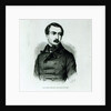 Portrait of Louis-Napoleon Bonaparte as a Representative of the People, 1848 litho) by Charles Michel Geoffroy