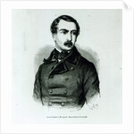 Portrait of Louis-Napoleon Bonaparte as a Representative of the People, 1848 litho) by Charles Michel Geoffroy