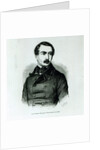Portrait of Louis-Napoleon Bonaparte as a Representative of the People, 1848 litho) by Charles Michel Geoffroy
