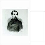 Portrait of Louis-Napoleon Bonaparte as a Representative of the People, 1848 litho) by Charles Michel Geoffroy