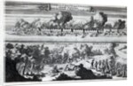Battle between the Buccaneers and the Spaniards during the attack on Panama in 1671, 1678 by Dutch School
