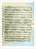 A page from one of the only two copies known to exist of the first printing of Handel's Messiah in London by English School