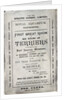 Poster advertising the Allied Terrier Club Show at the Royal Aquarium, Westminster in 1886 by English School