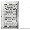 Poster advertising Cruft's Dog Show at the Royal Agricultural Hall in Islington, London in 1891 by English School