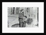 Claude Debussy in his garden by French Photographer
