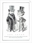 George Grossmith Jnr. and Richard D'Oyly Carte at 'The Savoy' by English School