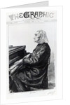 Franz Liszt, cover of 'The Graphic', April 10th 1886 by Charles Paul Renouard