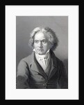 Ludwig van Beethoven by August Karl Friedrich von Kloeber (after)