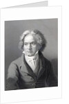 Ludwig van Beethoven by August Karl Friedrich von Kloeber (after)