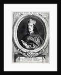 Cardinal Leopoldo de' Medici, engraved by Adriano Haluech by Il (1639-1709) (after) Baciccio