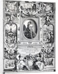 Pope Clement VIII, surrounded by scenes from his life by Francesco Villamena