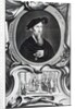 Edward Seymour, 1st Duke of Somerset engraved by Jacobus Houbraken, 1738 by Hans (after) Holbein the Younger