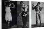 Vaslav Nijinsky in the role of Narcisse, Petrouchka and Till Eulenspiegl, c.1911-16 by French Photographer