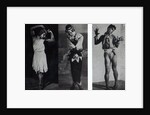 Vaslav Nijinsky in the role of Narcisse, Petrouchka and Till Eulenspiegl, c.1911-16 by French Photographer