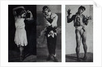 Vaslav Nijinsky in the role of Narcisse, Petrouchka and Till Eulenspiegl, c.1911-16 by French Photographer