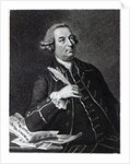 Portrait of John Christopher Smith, musician and amanuensis of Handel by Johann Zoffany