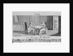 Illustration to Sheet Music by Joseph Haydn by English School