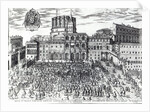 The Benediction of Pope Pius V in St.Peter's Square c.1567 by Italian School