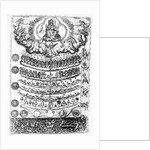 The Great Chain of Being from 'Retorica Christiana' by Didacus Valades, printed in 1579 by Spanish School