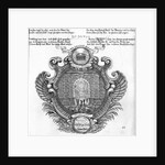 Pictorial representation of Saint Paul's Epistle to the Ephesians 2. 19-22 by German School