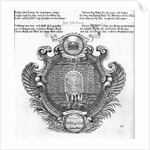 Pictorial representation of Saint Paul's Epistle to the Ephesians 2. 19-22 by German School