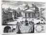 Piazza della Rotonda with a view of the Pantheon by Domenico de' Rossi