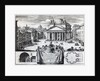 Piazza della Rotonda with a view of the Pantheon by Domenico de' Rossi