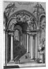 View of the staircase in the Scala Regia, Vatican, Rome by Filippo Bonanni