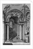 View of the staircase in the Scala Regia, Vatican, Rome by Filippo Bonanni