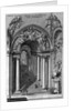 View of the staircase in the Scala Regia, Vatican, Rome by Filippo Bonanni