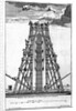 Erecting the Ancient Egyptian Obelisk in St. Peter's Square by Carlo (after) Fontana