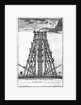 Erecting the Ancient Egyptian Obelisk in St. Peter's Square by Carlo (after) Fontana