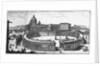 Bernini's original plan for St. Peter's Square, Rome by Giovanni Battista Falda