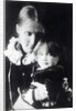 Virginia Woolf, with her mother Julia, 1884 by English Photographer