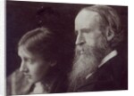 Virginia Woolf and her father Sir Leslie Stephen, c.1903 by English Photographer