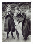 Virginia and Vanessa Stephen, in St. Ives, 1894 by English Photographer