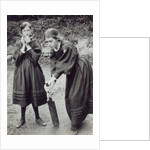 Virginia and Vanessa Stephen, in St. Ives, 1894 by English Photographer