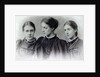Vanessa Stephen, Stella Duckworth and Virginia Stephen c.1896 by English Photographer