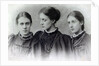 Vanessa Stephen, Stella Duckworth and Virginia Stephen c.1896 by English Photographer